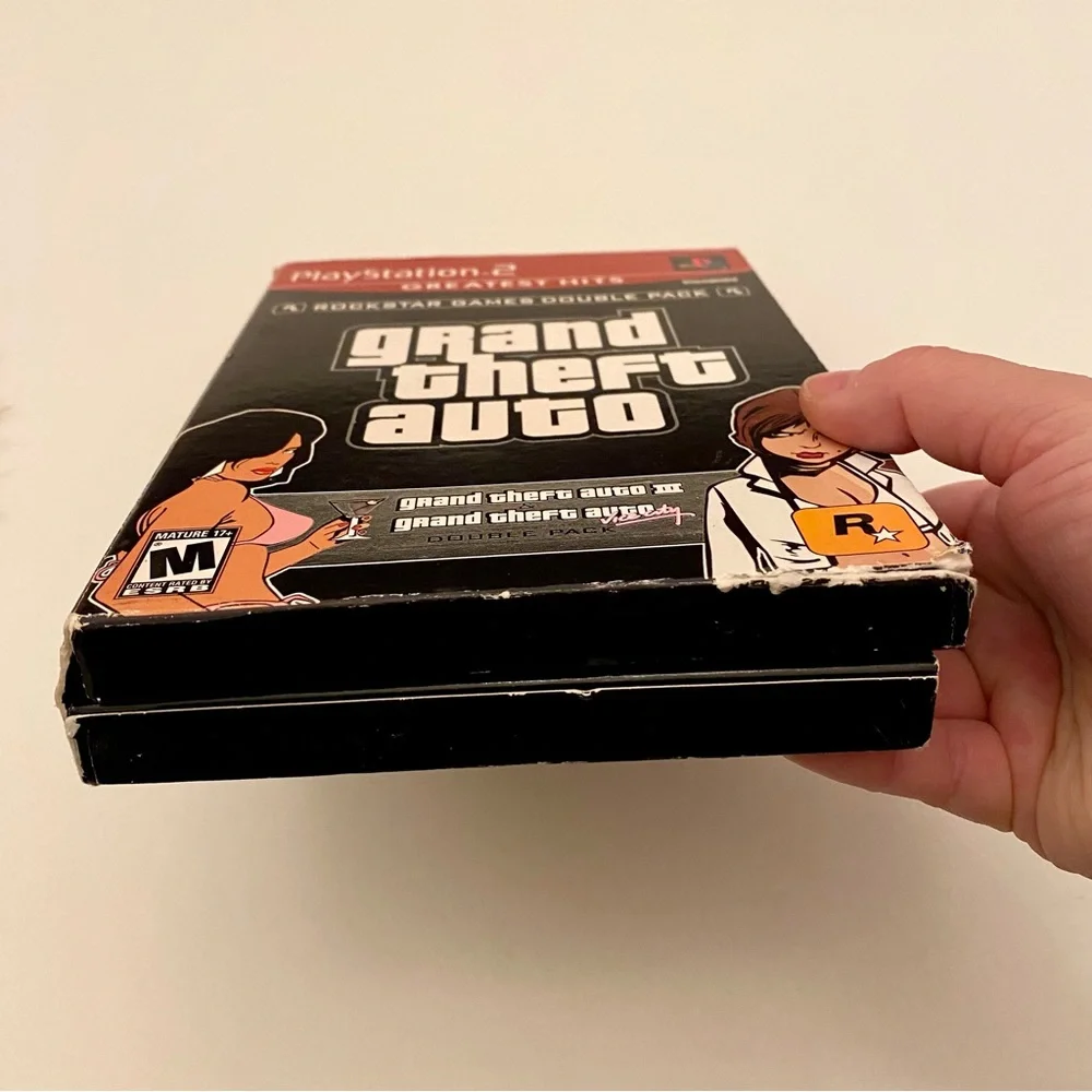 Grand Theft Auto Double Pack Greatest Hits Sony PlayStation 2 | III & Vice City